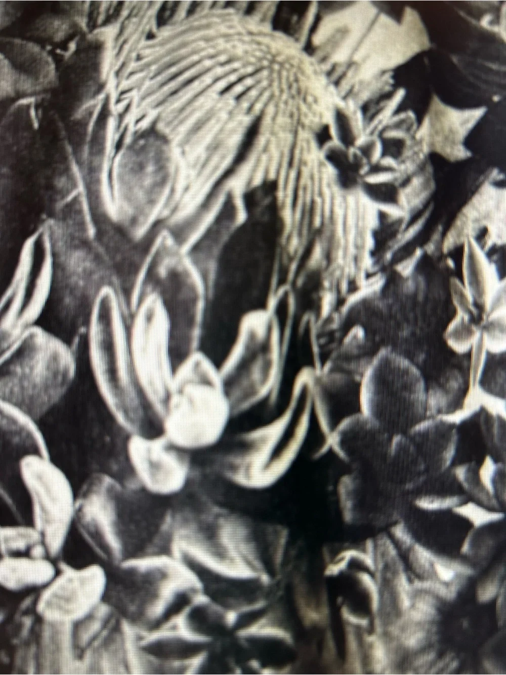 Lululemon Black & White Floral Active Leggings. Size 6. NWTGS
